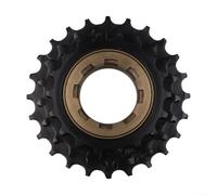 ZiStarlilife 1 paquete de 3 velocidades rueda libre 18-21-24T piñón de acero para bicicleta de carretera cambios suaves negro 985x155mm piezas de ciclismo