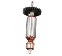 ZiStarlilife 1 paquete de armadura de amoladora angular 510182-5 para GA4030 4030R 4031 4034 5030 5030R 5034 pieza de repuesto de rotor de metal plateado para reparación de talleres