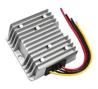 ZiStarlilife 1 paquete de convertidor de 24 V a 12 V CC CC fuente de alimentación reductora 96% de eficiencia IP68 impermeable para coche, camión, RV, barco, sistema eléctrico (12V15A)