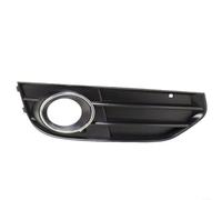 ZiStarlilife 1 paquete de cubierta de luz antiniebla para A4 B8 2009-2015, inserto de parachoques delantero de plástico negro OE 8K0807681J01C 8K0807682H01C (derecha)