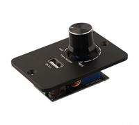 ZiStarlilife 1 paquete de interruptor de luz de atenuación CC 12 V/24 V con USB QC 30, 5 A para controlador PWM para tira LED, carcasa de aluminio, ajuste suave del 0 al 100% para caravana, caravana