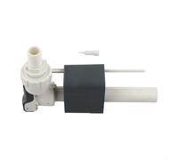 ZiStarlilife 1 paquete de válvula de entrada de tanque de agua para inodoro en pared G1/2 o G3/8 de plástico blanco para renovación moderna de baño y configuración de baño que ahorra espacio (1/2