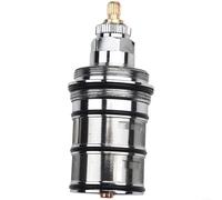 ZiStarlilife 1 paquete de válvula termostática carrete cartucho de latón Gp0000250 para mezclador incorporado bar ducha grifo reparación plata 111mm longitud baño uso