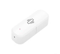 ZiStarlilife 1 paquete para sensor de vibración ZIGBEE para Tuya Smart Home, detector de alarma de caída de choque de baja potencia con sensibilidad ajustable, monitoreo remoto para puerta (versión