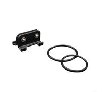 ZiStarlilife 1 paquete para soporte de matrícula de carrera TRIATHLON para bicicleta de carretera MTB, abrazadera de soporte ABS para tija de sillín redonda o plana, soporte de tarjeta de ciclismo