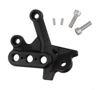 ZiStarlilife 1 par de estribos de aleación de aluminio para Surron para Light Bee X/S Electric Dirt Bike Off-Road Racing negro izquierdo derecho (izquierda)