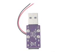 ZiStarlilife 1 probador de voltaje USB V3 para pruebas de resistencia ESD en placas base de computadora y decodificadores, herramienta portátil de solución de problemas de circuito electrónico gris, 8