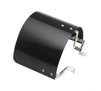 ZiStarlilife 1 protector térmico para filtro de aire para admisión de cono de 25 a 35 pulgadas, cubierta de patrón de carbono de aleación de aluminio que reduce los desechos de aire caliente para