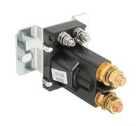 ZiStarlilife 1 unids 500A Auto Starter Solenoide Relé 12V 4 Pin Metal Interruptor de alimentación para Cortacésped Coche Doble Batería Aislador Encendido Apagado Control Negro