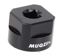 ZiStarlilife 1 unids bicicleta manivela perno extractor herramienta para SRAM para DUB M30 llave de extracción automática acero inoxidable aleación plata negro para mantenimiento de ciclismo