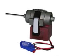 ZiStarlilife 1 x Motor de ventilador de refrigerador para Siemens/Bosch doble puerta congelador D4612AAA21 sin escobillas DC parte de refrigeración plástico metal 58x101x38mm Reparación del hogar