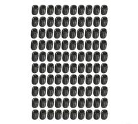 ZiStarlilife 100 tornillos de cabeza hueca M3-M8 grado 129, pernos hexagonales de acero de aleación negra con accionamiento hexagonal interno para montaje de maquinaria y reparación de equipos (6 mm x