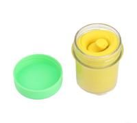 ZiStarlilife 1pc trucha cebo masa con brillo flotante y potente aroma para ríos lagos arroyos eficaz carpa pesca señuelo rojo amarillo verde azul 65g (amarillo verde)