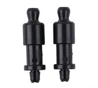 ZiStarlilife 2 clips para estante de paquetes para Ford Focus C-Max 2005-2015, cubos de plástico negro para cordón de cajuela sustituyen a 4M51A466K45AC, fácil de instalar