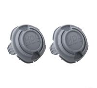 ZiStarlilife 2 unids cubierta de tapa de carrete para gris para cortadores de borde HDL STC5433 STC5433PC 90588530 piezas de repuesto de plástico gris jardín recorte