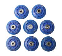ZiStarlilife 8 ruedas de patines en línea con luces LED autoalimentadas 82A PU 64/70/80 mm para patines y scooters, ideal para viajes por la ciudad y patinaje en parque (70 mm)