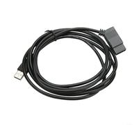 ZiStarlilife Adaptador de cable de programación PLC USB-C de 3 m 6ED1057-1AA01-0BA0 para controladores con logotipo de Siemens, negro, compatible con Win7/XP, ideal para sitios de automatización