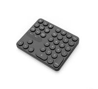 ZiStarlilife Almohadilla numérica silenciosa, 1 paquete de teclado numérico inalámbrico de 35 teclas, conexión ultra silenciosa de 2.4 G para laptop, computadora, oficina, trabajo, material ABS