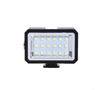 ZiStarlilife Aquatic Video 1 Pack LED Luz de Relleno Para Insta360 Para X5 Cámara Ipx8 Impermeable Buceo Pc Material Compacto 6X4.5X2.5Cm Negro Para Fotografía Subacuática Para Sesiones