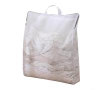 ZiStarlilife Bolsas de lavandería 3D para lavadora, red de filtro antideformación con cordón, recogedor de pelusas y pelo para lencería, calcetines delicados, color blanco, paquete de 4 (red fina, 4