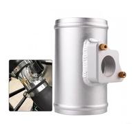 ZiStarlilife Brida adaptador de sensor de flujo de aire masivo de 76 mm, tubo base de medidor MAF de aleación de aluminio compatible con MAZDA para Toyota para Honda, reemplazo directo para una fácil