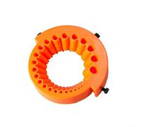 ZiStarlilife Broca multifuncional amoladora de 3-13 mm herramienta de afilado de plástico para taladro de impacto pulido carpintería metal construcción amarillo