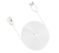 ZiStarlilife Cable de carga de 5,2 m/8 m/10,4 m para Arlo Pro 5S 2K, Pro 4, Pro 3, Ultra 2 Go2, TPE blanco para cable de alimentación al aire libre para monitoreo de cámara de seguridad del hogar (17