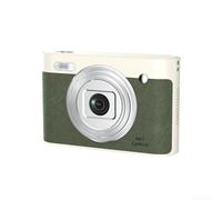 ZiStarlilife Cámara digital con doble lente, zoom 8X de 50 MP y tarjeta de 32 GB, grabación de video Vlog de 1080P, pantalla de 2.4 pulgadas, diseño compacto para viajes, apto para principiantes