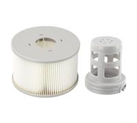 Zistarlilife Cartucho de filtro y base para Brast para todos los modelos MSPA, piezas de repuesto para mascotas para limpieza de piscinas, spas, 4.3 x 3.1 pulgadas (1 cartucho de filtro + 1 base de