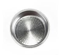 ZiStarlilife Cesta de filtro no presurizada de 51 mm de acero inoxidable para Breville para máquina de café Krups, pieza de repuesto plateada para uso doméstico y cocina