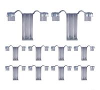 ZiStarlilife Clips de drenaje de agua para marco de panel solar, 10 unidades, redirecciona el agua de lluvia para evitar el estancamiento y mejorar la eficiencia, se adapta a marcos de 30 mm, 35 mm