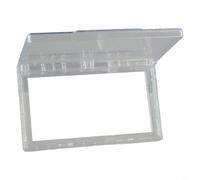 ZiStarlilife Cubierta de interruptor de pared tipo 86, protector de enchufe impermeable de policarbonato ultrafino con tapa abatible de 110° para baño, cocina, exterior, carcasa a prueba de polvo de