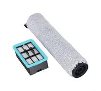ZiStarlilife Filtro de cepillo de rodillo para Bissell para CrossWave HF2 3845N 3831, accesorio de repuesto de plástico gris, fácil de instalar, adecuado para laminado de azulejos de madera dura, 1