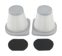 ZiStarlilife Filtro de repuesto para aspiradora compatible con Merlin, filtración de polvo de alta trapa partículas finas para mantener una fuerte succión, paquete de 2