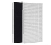 ZiStarlilife Filtro purificador de aire H13 True HEPA para Honeywell HPA020 HPA020B HAP030 HPA030, capa de carbón activado que elimina el humo de la caspa de mascotas, filtración de 2 etapas para el