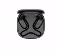 ZiStarlilife Funda de carga portátil con entrada USB-C de gran capacidad para auriculares Shokz OpenFit 2/2+ T920 T921, cubierta protectora ABS negra, ideal para el hogar, oficina, viajes