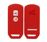 ZiStarlilife Funda de Silicona para Llave Honda para Pcx 150 X-ADV para SH125 Sh300 para Forza 125 300 Protector Remoto, Negro (Rojo)