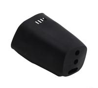 ZiStarlilife Funda protectora de silicona para cámara de seguridad, carcasa resistente a la intemperie, compatible con Eufy Security S330 y para EufyCam 3, negro, fácil instalación al aire libre sin