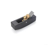 ZiStarlilife Herramienta cepilladora de biselado manual de madera con pelador de cuero de fondo plano curvado, hoja de acero de alta velocidad para proyectos de bricolaje (tipo B de fondo redondo)