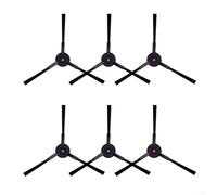 ZiStarlilife Juego de cepillos laterales de repuesto para Airbot L50 Master Robot Aspirador, paquete de 6 accesorios de limpieza de esquinas de nailon de plástico para un mejor rendimiento de