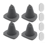 ZiStarlilife Juego de filtros de aspiradora de repuesto para Eureka NES100 para Black & Decker BDST1601 3 en 1 con cable compatible con filtros lavables ST0106 ST0107
