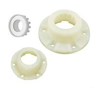 ZiStarlilife Kit de cubo de arandela 280145 W10820039, construcción ABS resistente para ajuste directo, restaura la estabilidad del ciclo de giro para reparación de lavandería en el hogar