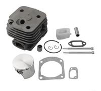 ZiStarlilife Kit de pistón de cilindro, para modelos de motosierra 162, 266 y modelos de motosierra 630 y 630, juego de revisión de carburador de pistón de cilindro de diámetro grande de 52 mm