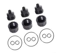 ZiStarlilife Kit de reconstrucción de válvula de piscina de 12 piezas para Jandy 2133 1132 1307 con tazas de grasa, juntas tóricas, válvulas de 2 puertos, 3 puertos, mantenimiento de spa