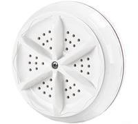 ZiStarlilife Lavadora portátil para mini lavadora, USB, con rotación turbo para ropa y platos, con ciclo de marcha atrás automático para viajes, negocios, camping, hogar, universidad (30 W)