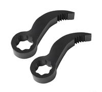 ZiStarlilife Llave de palanca ajustable, herramienta de extracción de cabeza adaptadora, llave de extremo abierto, ajuste de 1/2 pulgada 3/8 pulgadas, para reparación de vehículos y demolición de