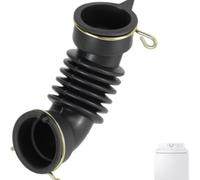 ZiStarlilife Manguera de cajón dispensador de lavadora con abrazadera, compatible con DC67-00467A de repuesto para lavadoras y secadoras, negro, adecuada para uso doméstico