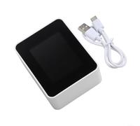 ZiStarlilife Monitor de calidad del aire 9 en 1 para Tuya, detector de CO2/PM2.5/PM10/formaldehído, con humedad de temperatura, pantalla TFT en tiempo real, calibración de una tecla para oficina en