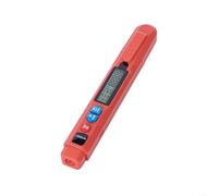 ZiStarlilife Multímetro digital de bolígrafo, detector de alambre vivo NCV de 6000 cuentas con retroiluminación, probador eléctrico recargable tipo C para capacitancia de resistencia de voltaje CA/CC