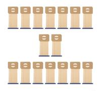 ZiStarlilife Paquete de 16 bolsas de vacío estilo U para Electrolux, para Aerus Discovery II, Lux 4000, Ultralux, para GENESIS, Prolux, Epic 3500, filtración ultrafina que captura el 9997% de polvo,